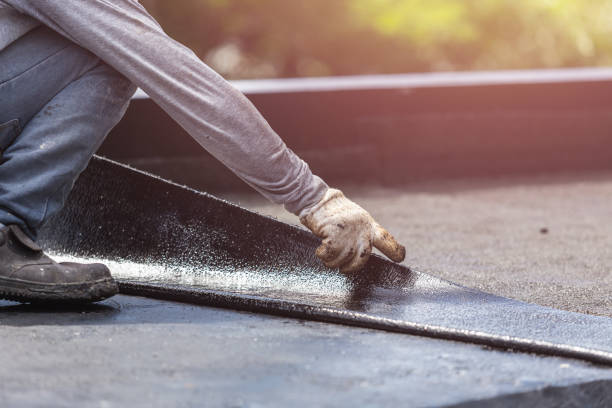Professional Crawl Space Encapsulation technician working in Lutts, TN